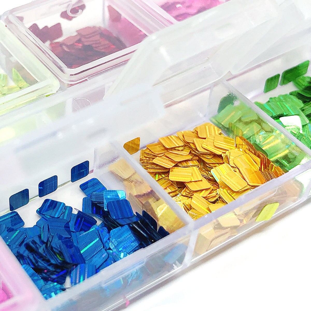 Wrapables Dazzling Nail Art Rhinestones Nail Manicure with Plastic Case