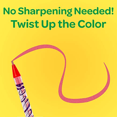 Crayola Twistables Colored Pencils, 50 Count