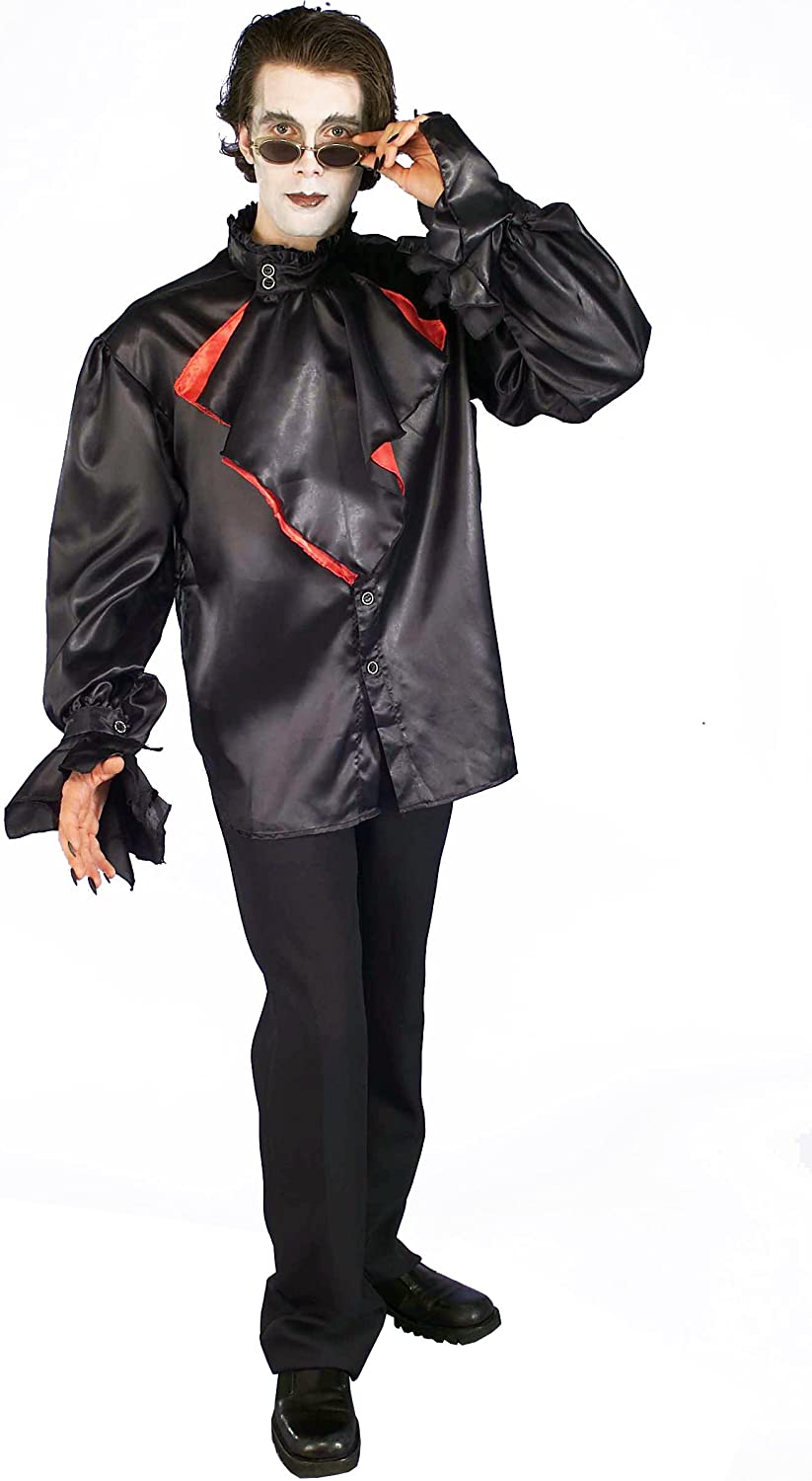 California Costumes Men's Gothic Vampire Shirt Halloween Costume - One Size