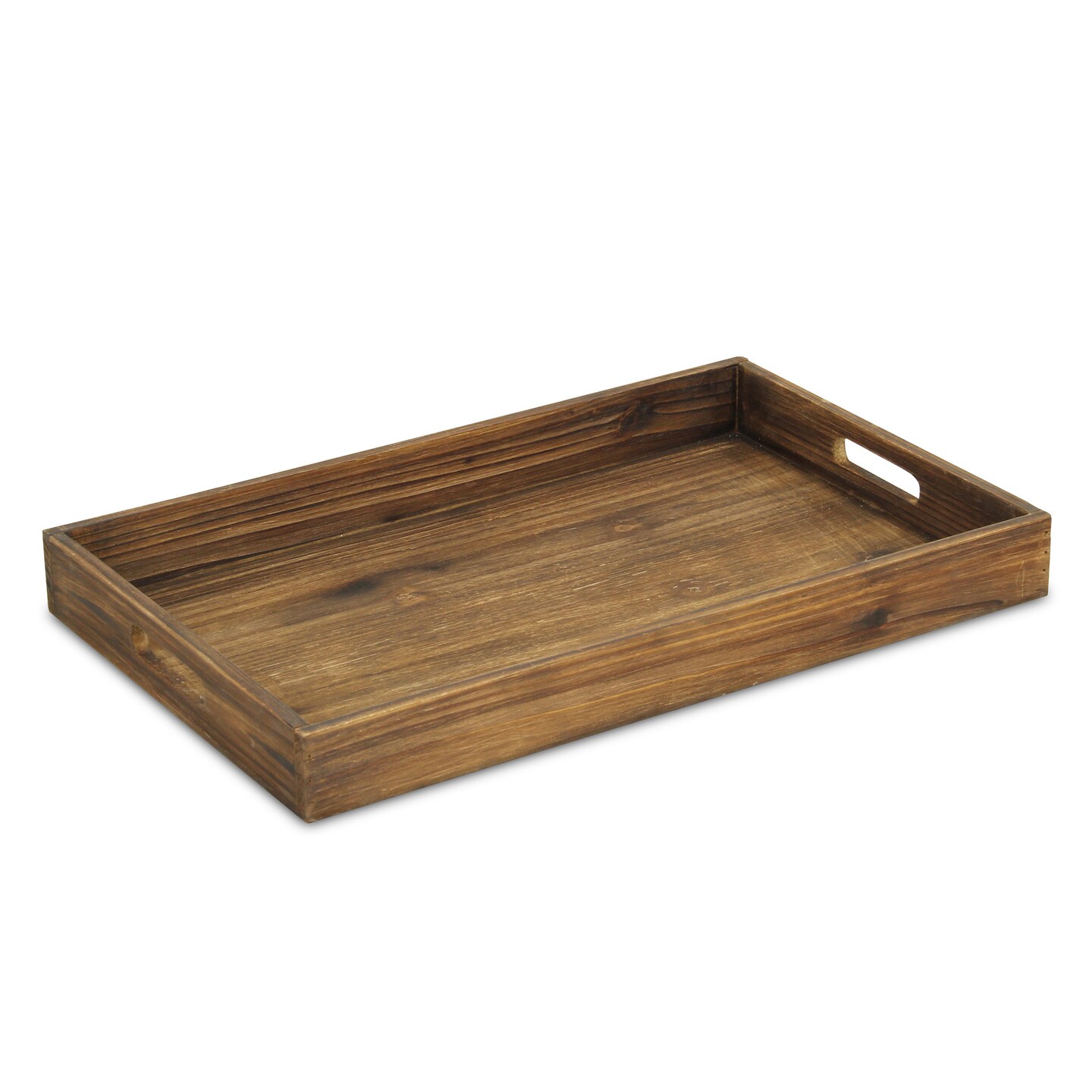13 Wooden Tray by Make Market in Brown | 13.38 x 10.24 x 2.56 | Michaels