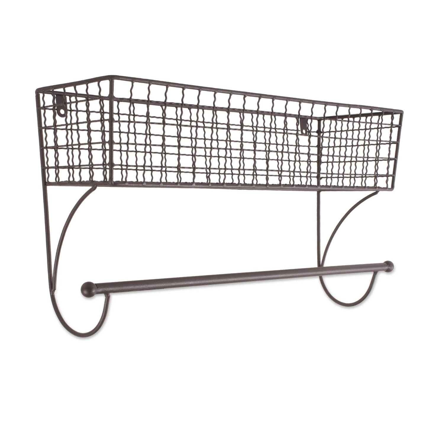 Contemporary Home Living 19&#x22; Bronze Towel Rack