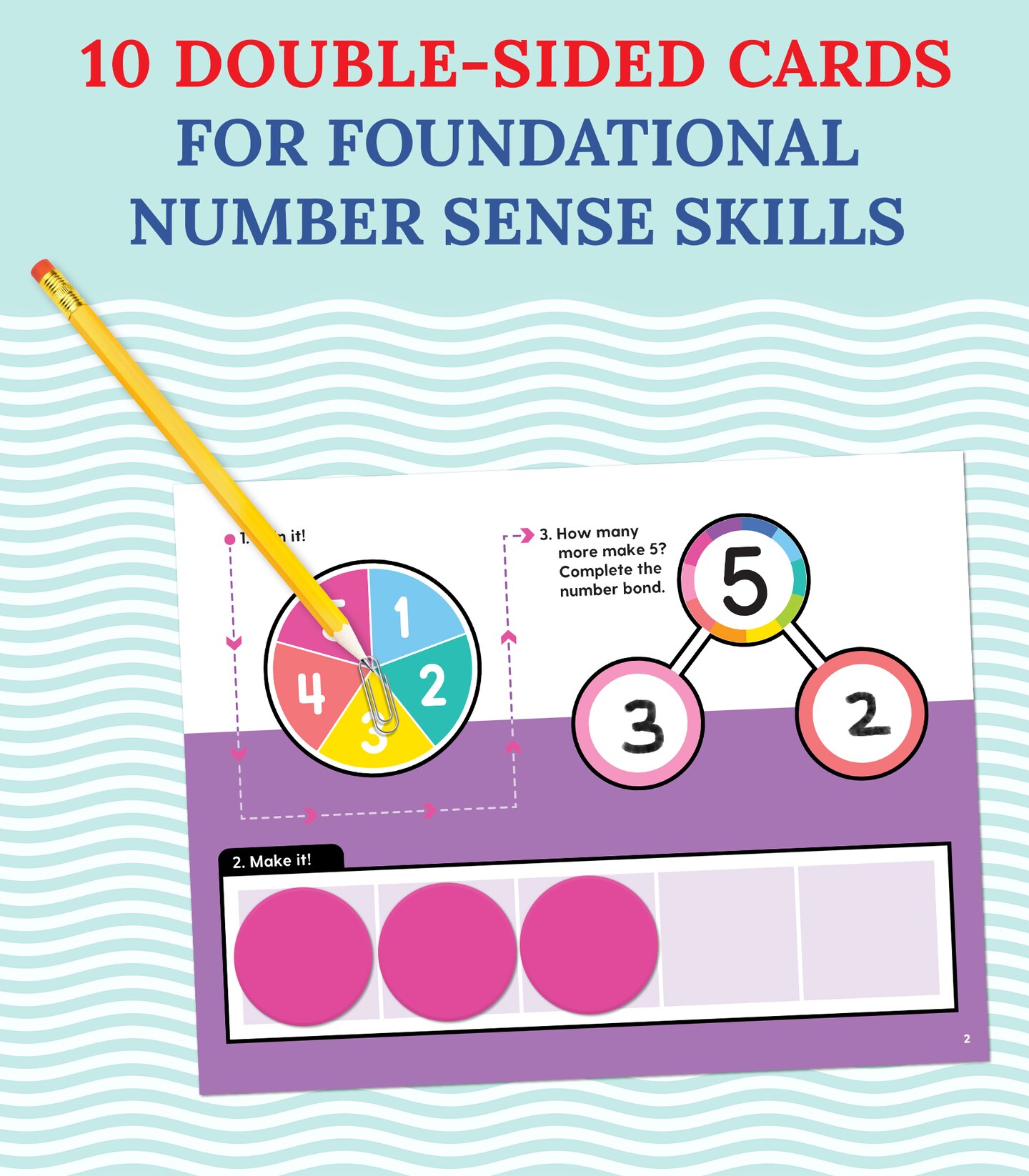 Carson Dellosa 22-Piece Ten Frame Edu-Clings Set, Dry Erase Mats and Silicone Addition, Subtraction, and Place Value Manipulatives for Mathematics Practice, Adding and Subtracting Math Games for Kids