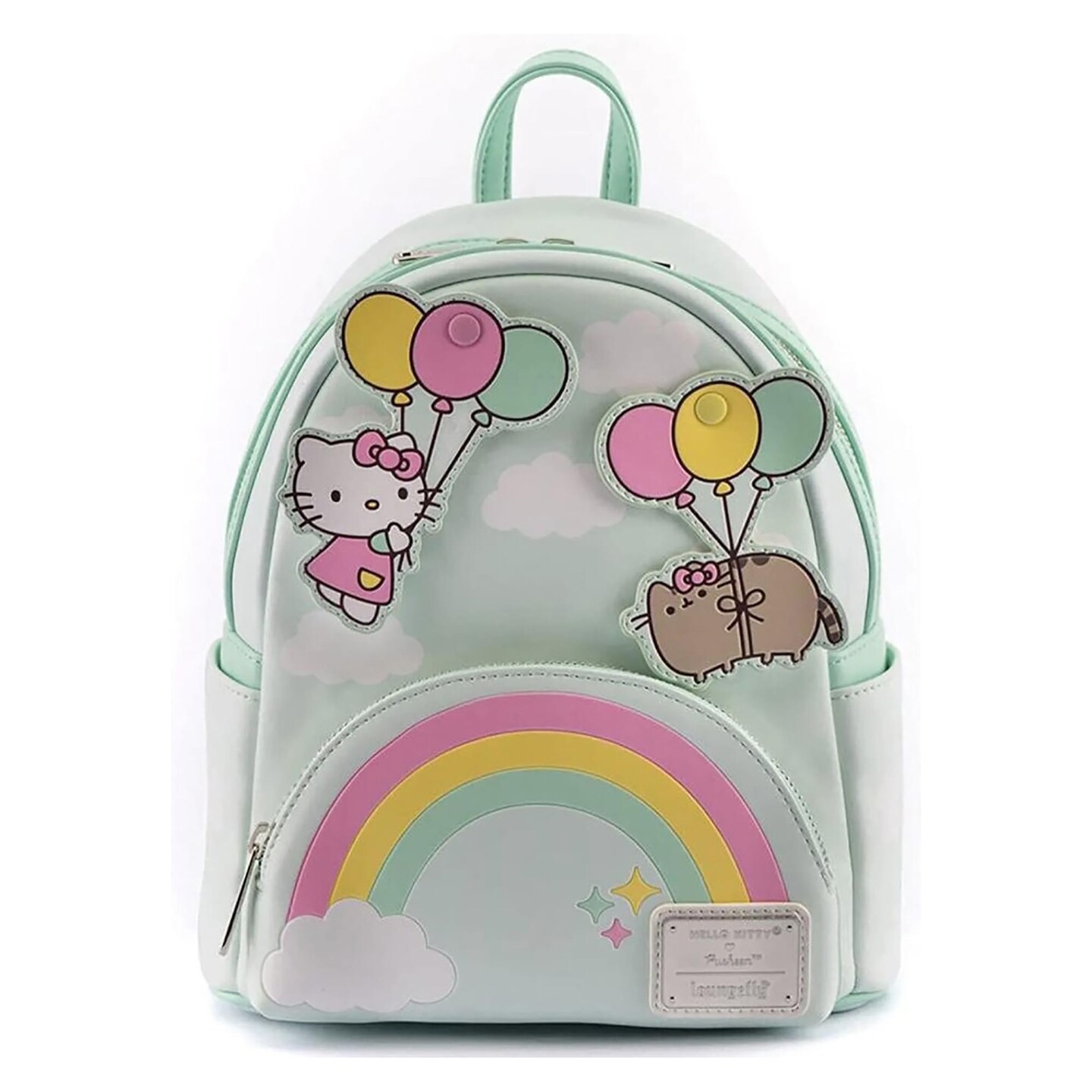 Pusheen X Hello Kitty Balloons &#x26; Rainbows Mini Backpack