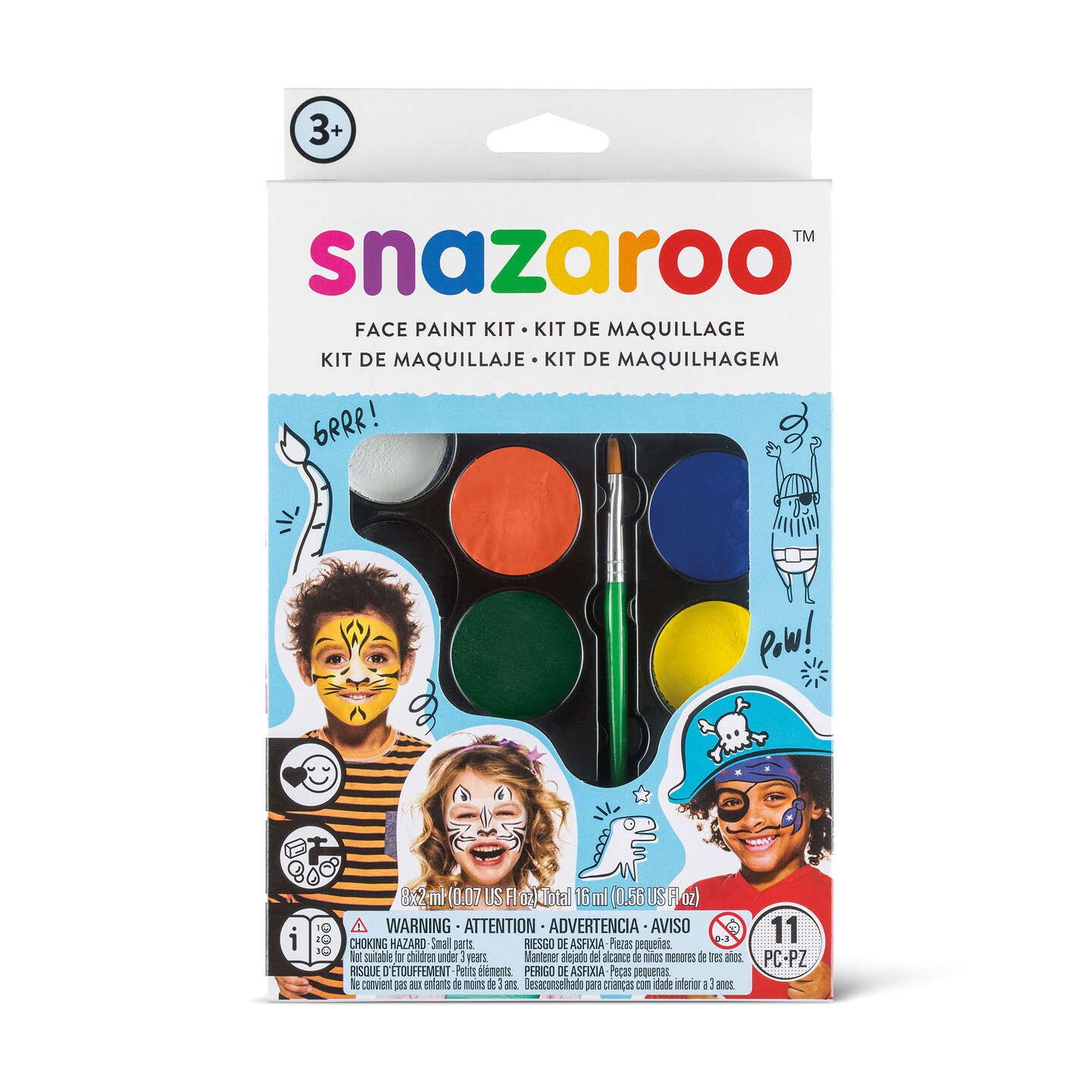 Snazaroo Face Paint Kit, Adventure