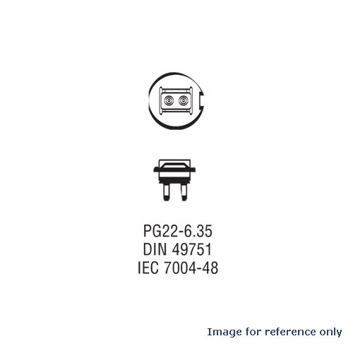 OSRAM 64260 30w 12v PG22 Single Ended Halogen Light Bulb