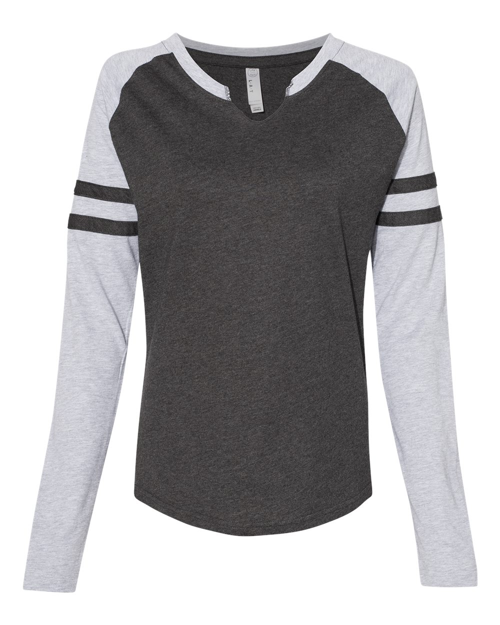 LAT® Women's Fine Jersey Mash Up Long Sleeve T-Shirt | Michaels