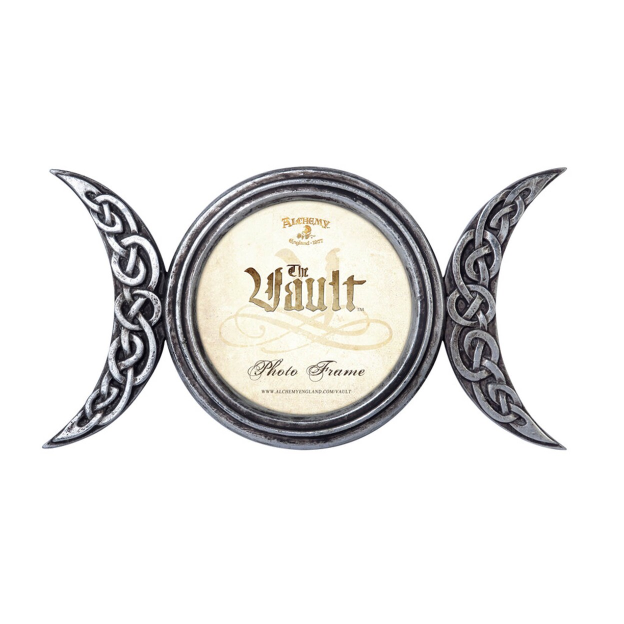 The Vault   Decorative Resin Triple Moon Frame