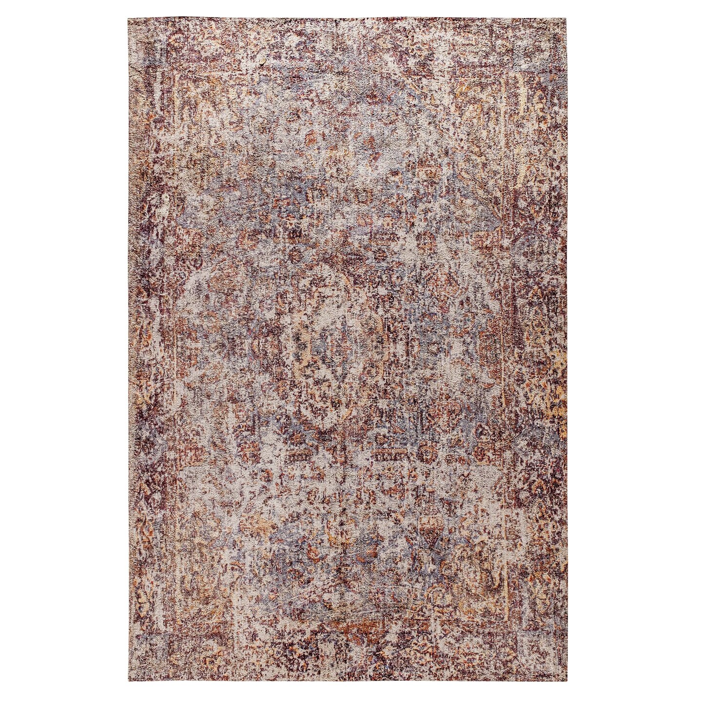 Masada Rugs Traditional Artisan Old English Area Rug, Color: Red, Size ...