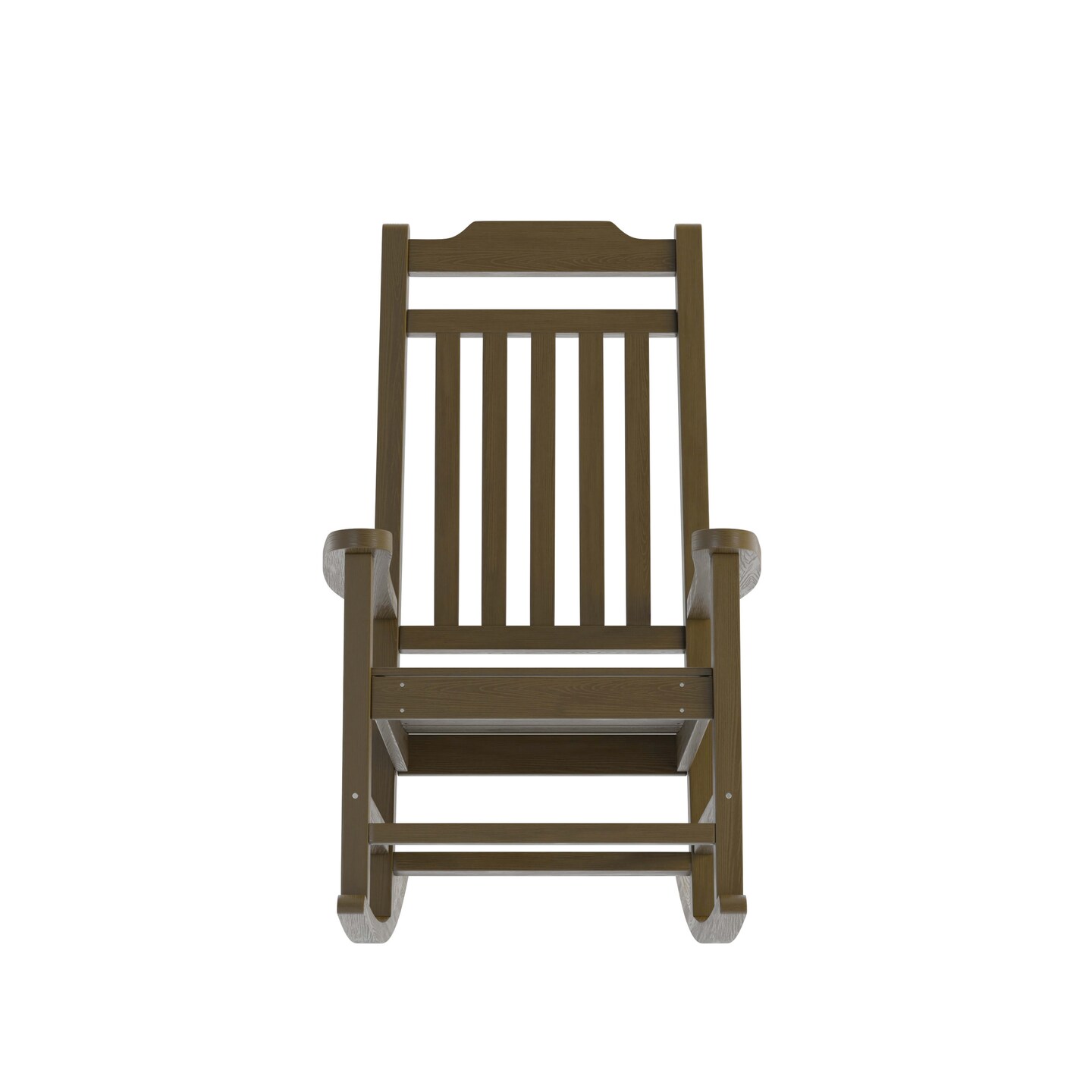Merrick Lane Hillford Poly Resin Indoor/Outdoor Rocking Chair
