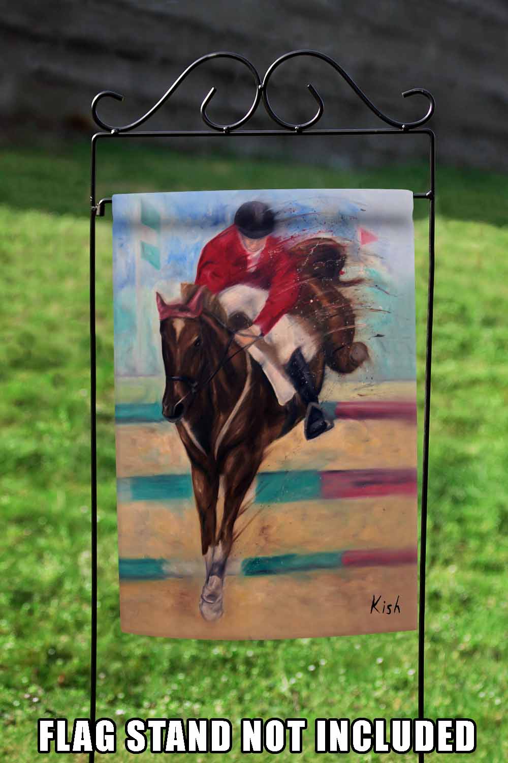 The Equestrian Decorative Horse Flag
