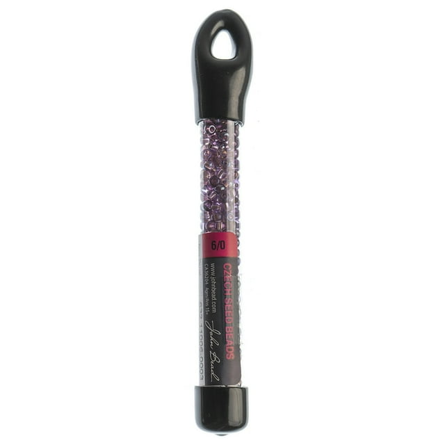 John Bead Czech 6/0 Mix Glass Seed Beads, 23g