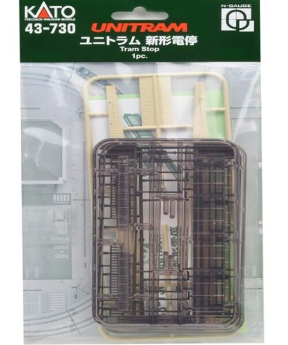 Kato  N-Scale N Unitram Tram Stop Kit Train Track