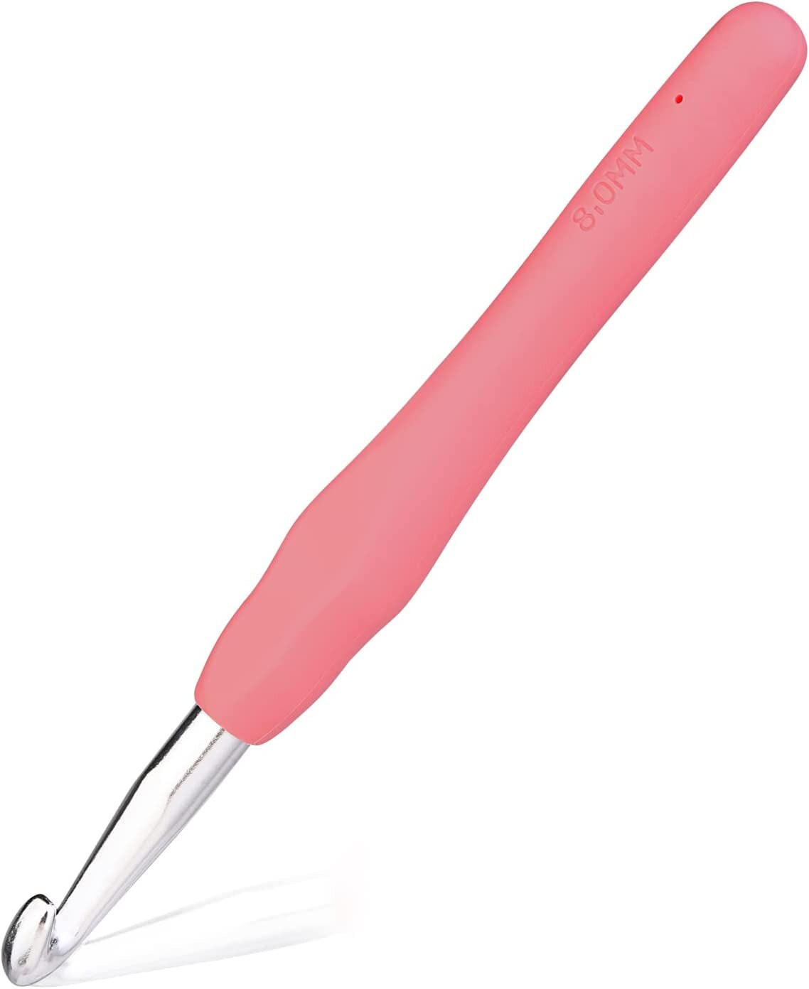 Crochets à Tricoter Ergonomiques Reessy - Poignée Fleurs Séchées, Aluminium, Tailles 2-10 Mm, Idéal Arthrite - 9