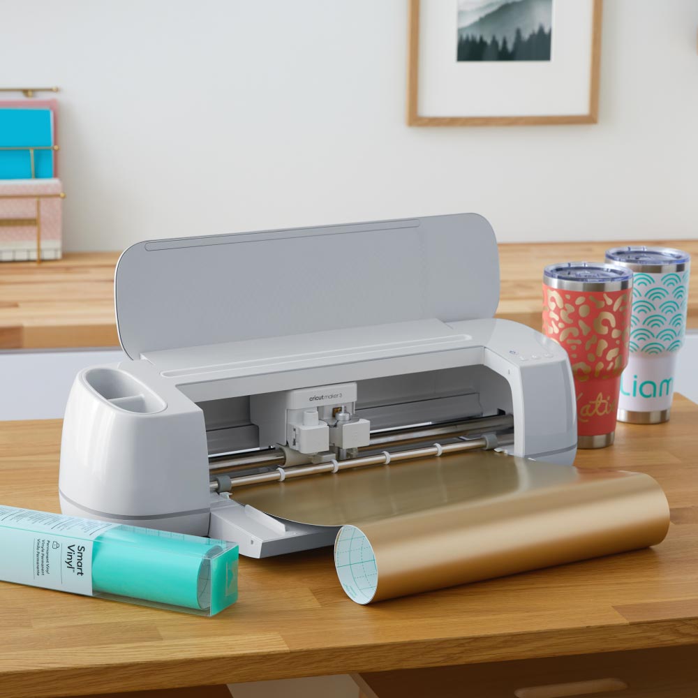 Cricut Smart Permanent Vinyl Matte Metallic (12 ft) - Champagne