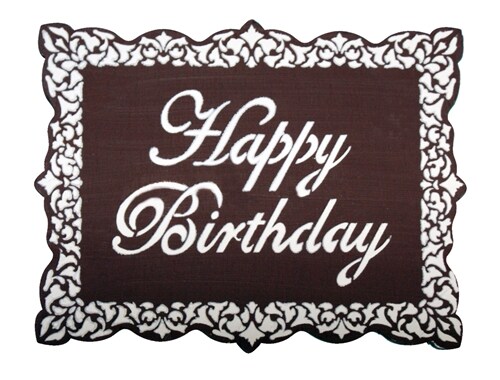 Script Celebration Cookie Stencil Set | C568 by Designer Stencils | Cookie Decorating Tools |