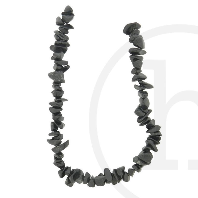 Black Stone Chip Beads Michaels