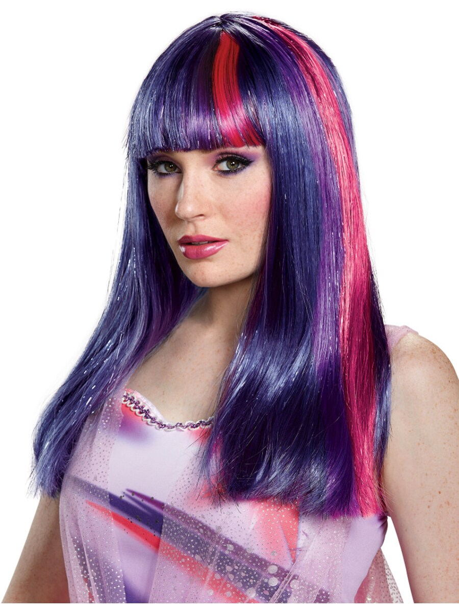 Womens My Little Pony The Movie Twilight Sparkle Wig Costume Accessory
