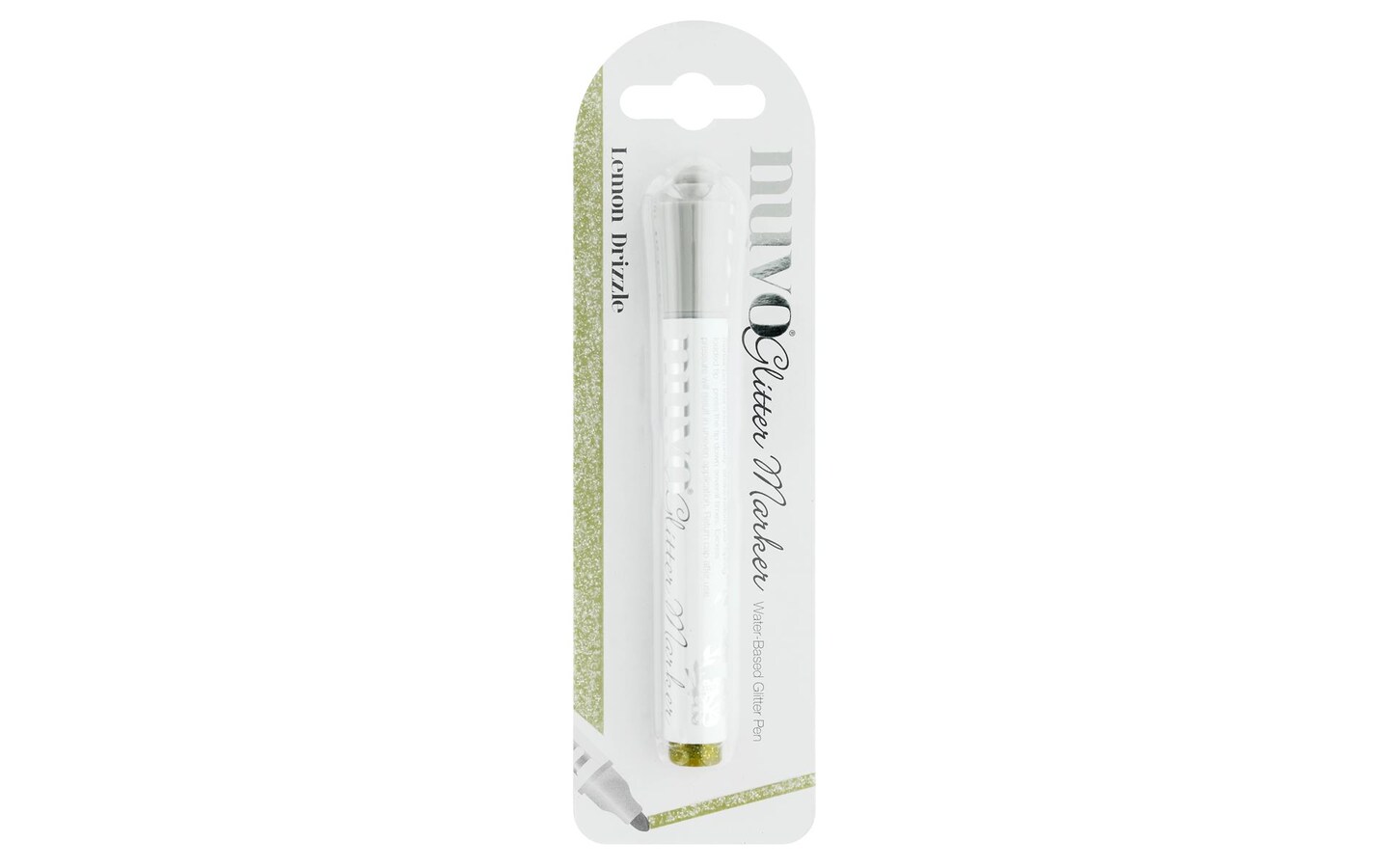 Nuvo Glitter Marker Sweet Sorbet Lemon Drizzle