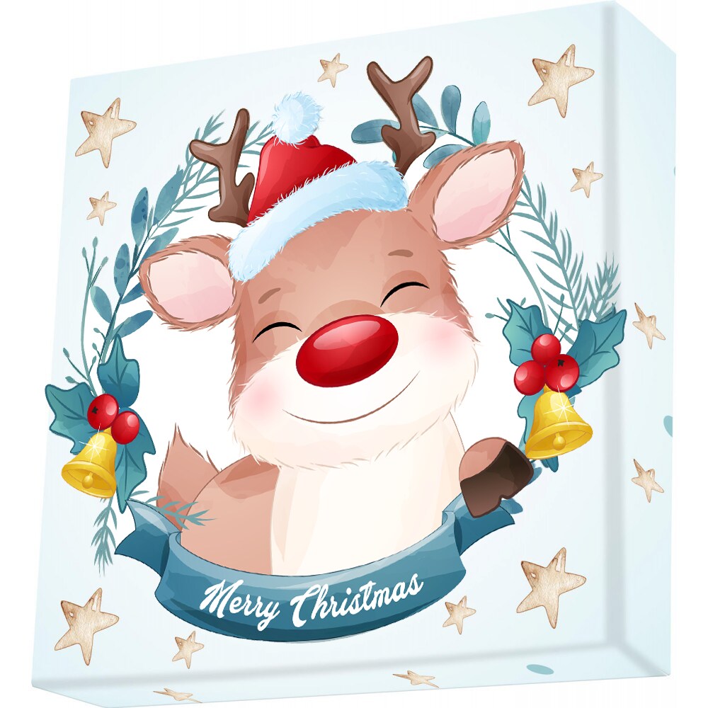 Diamond Dotz Christmas Trio Reindeer Diamond Painting Kits for Adults - Diamond Art Kits a Relaxing Creative Craft Kit with Dotz Gems 8.7x8.7