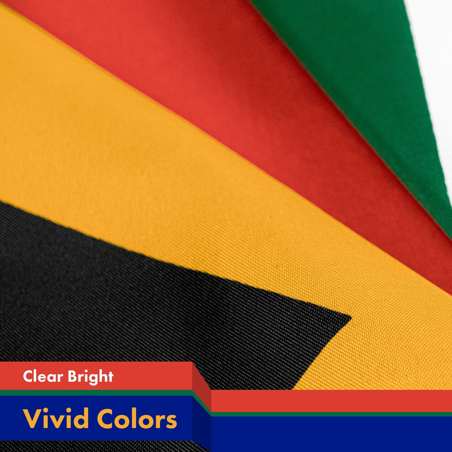 South Africa South African Flag 3x5 Ft 3-Pack 150D Printed Polyester By G128