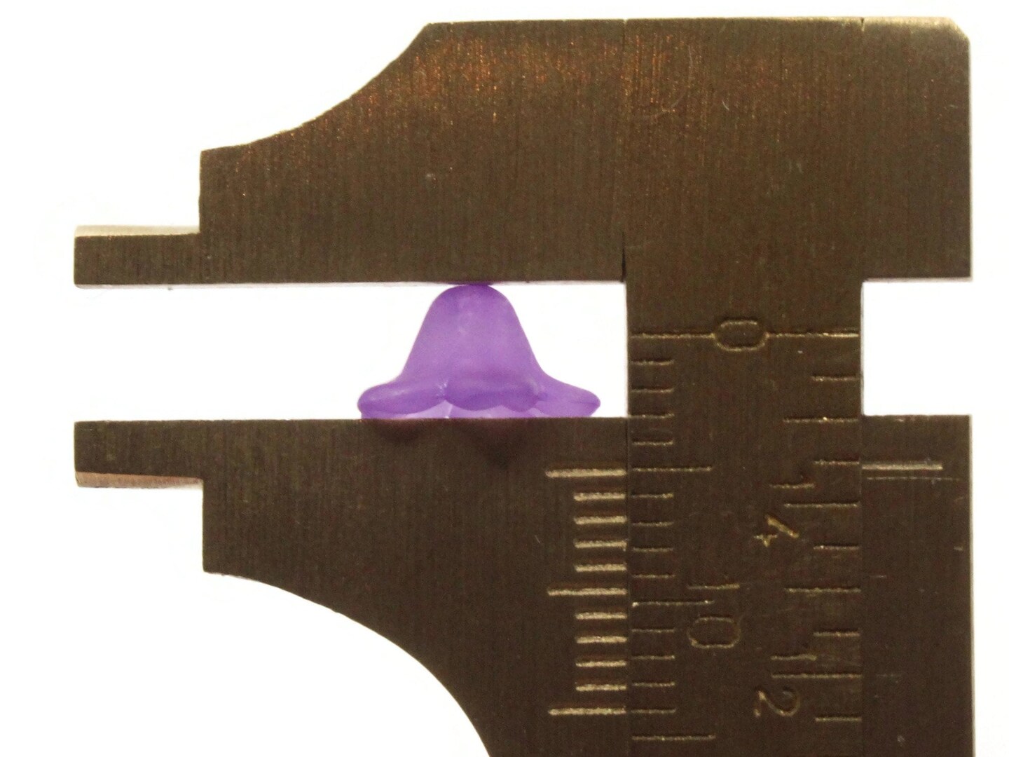 50 10mm Small Purple Mix Flower Acrylic Beads