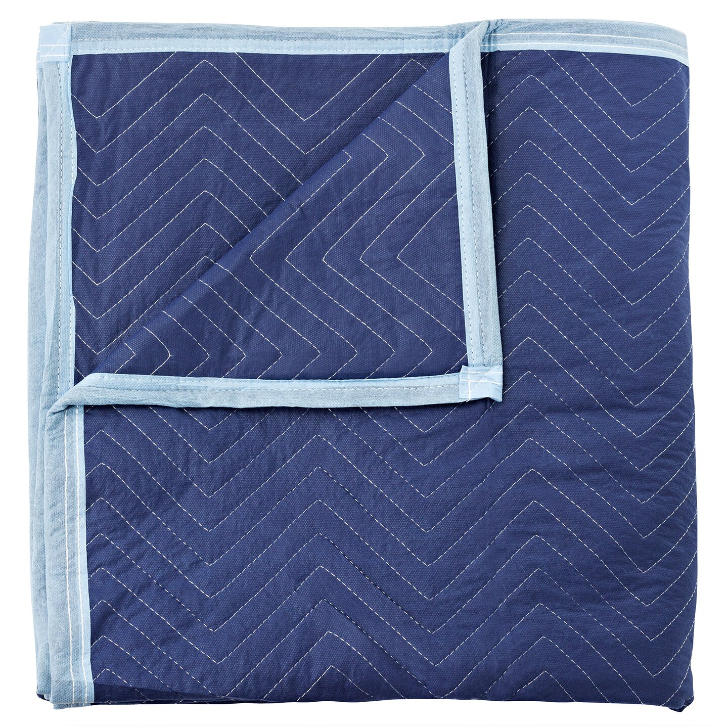 Sure-Max 12 Moving &#x26; Packing Blankets - Deluxe Pro - 80&#x22; x 72&#x22; (40 lb/dz weight) - Professional Quilted Shipping Furniture Pads Royal Blue