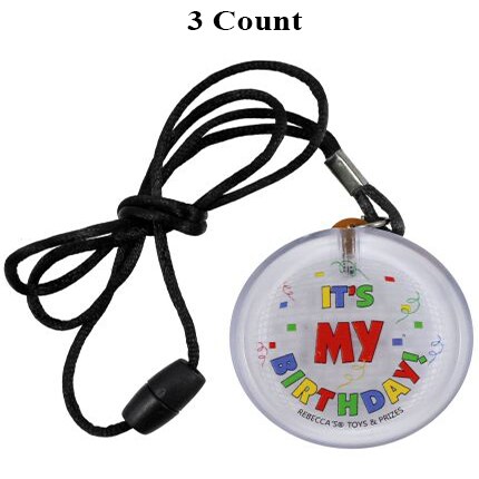 Flashing &#x22;It&#x27;s My Birthday&#x22; Necklace | Raheev&#xAE;