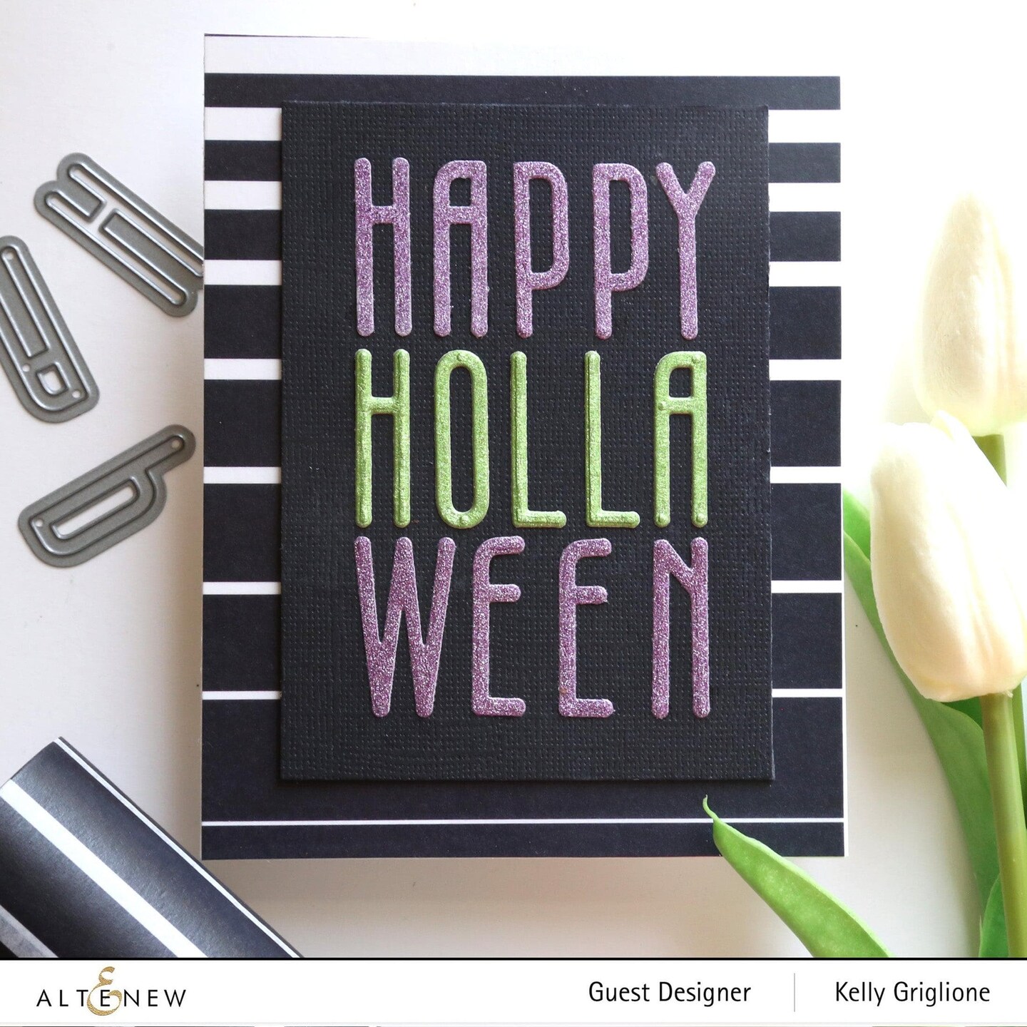 Gradient Lines Wide Washi Tape