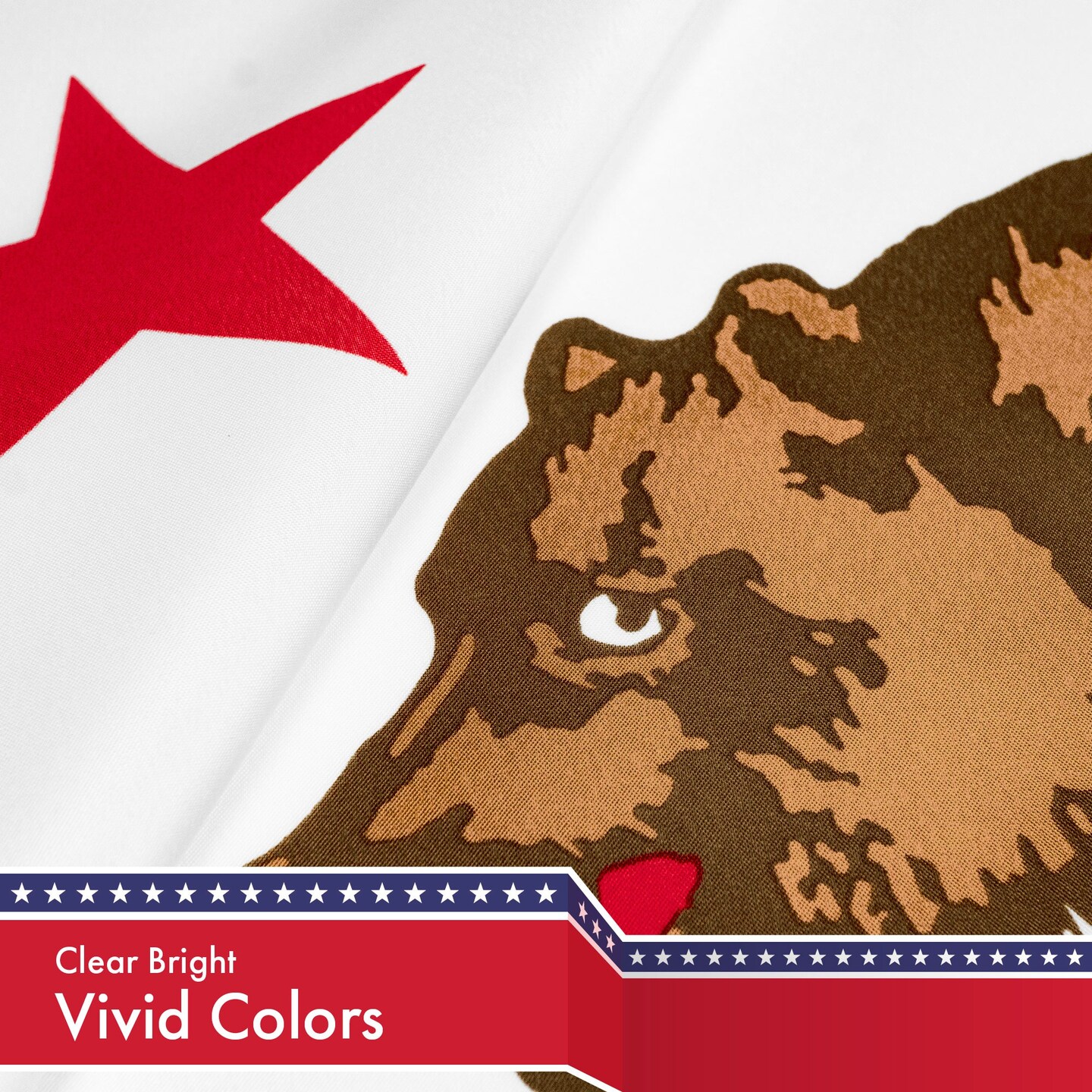 California CA State Flag 3x5 Ft 3-Pack 150D Printed Polyester By G128