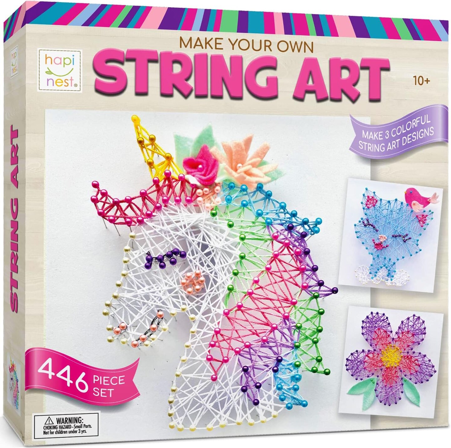 3 Designs String Art Craft Kit