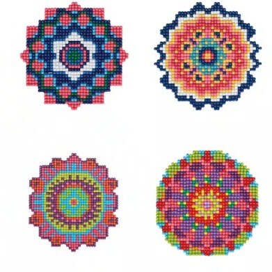 Diamond Painting with Clumsy Crafting Club