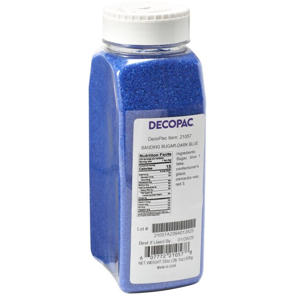 Dark Blue Sanding Sugar