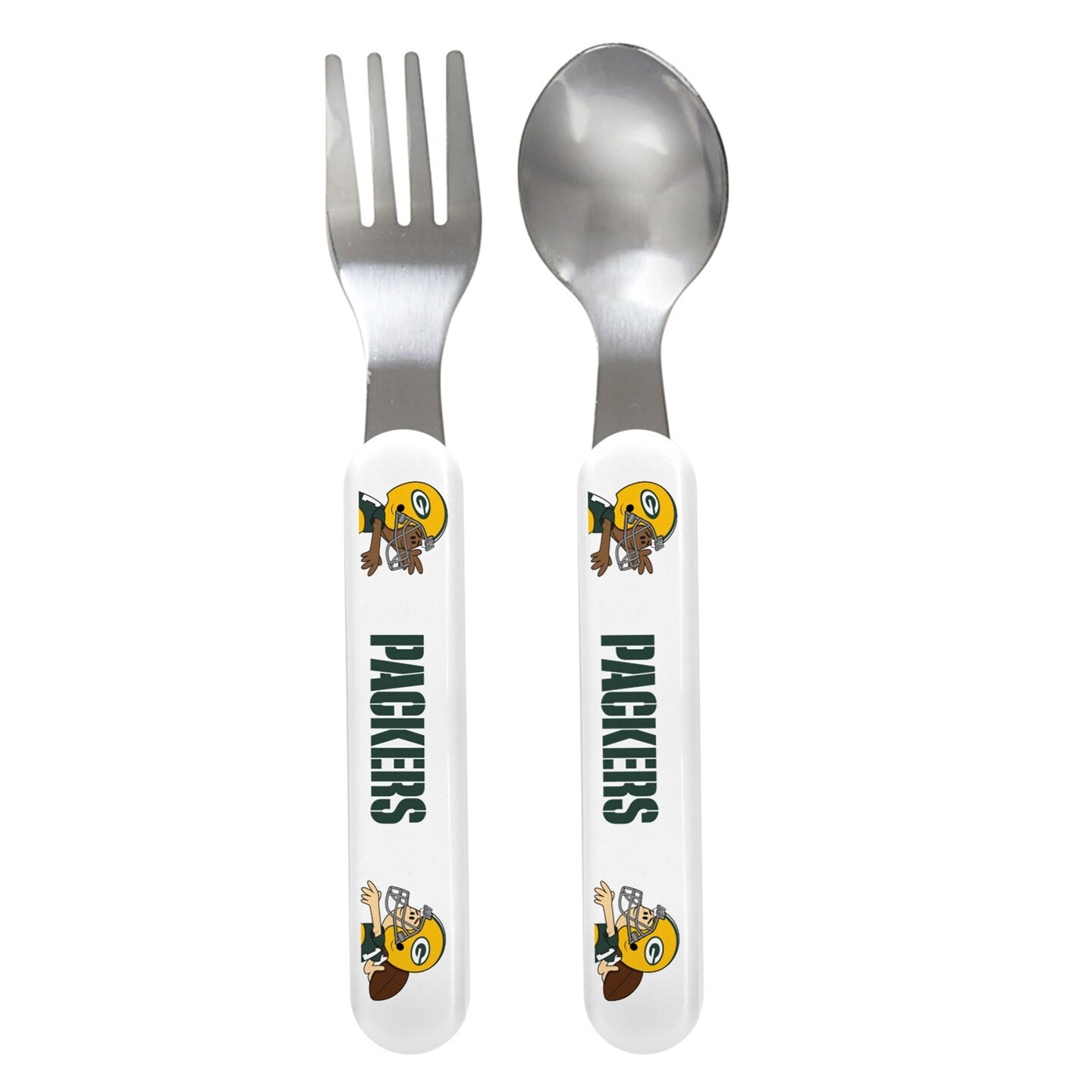 MasterPieces Green Bay Packers - Baby Fork and Spoon Set