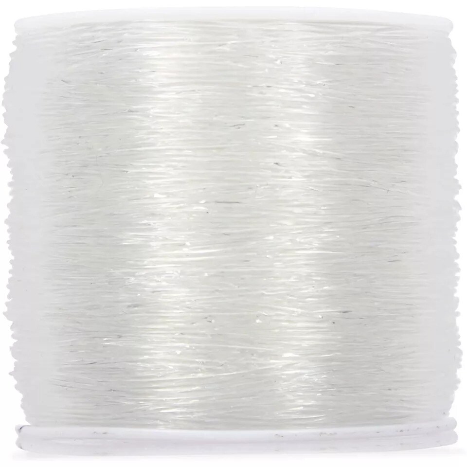 0.8mm 2 Pack Clear Elastic String