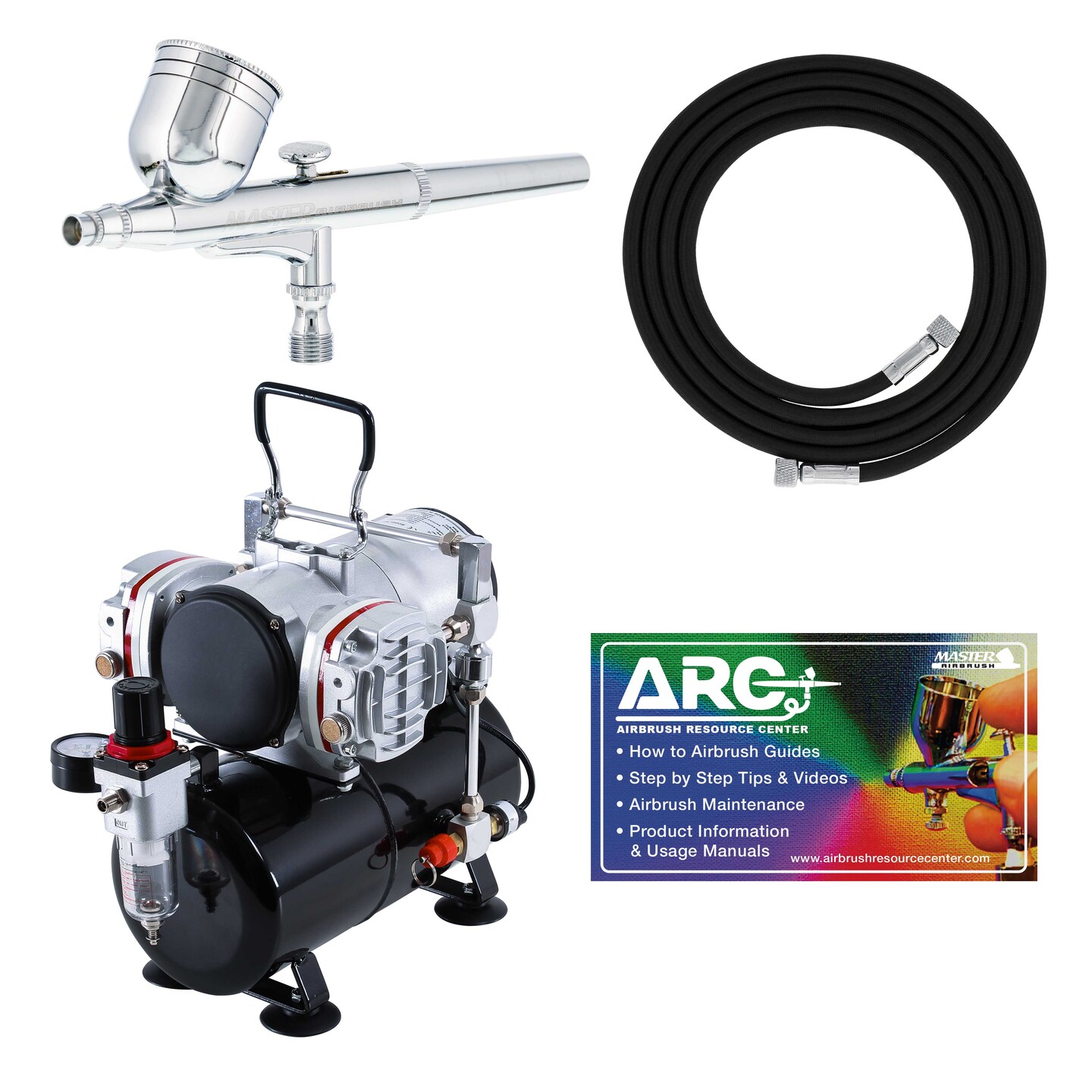 MultiPurpose Precision DualAction Gravity Feed Airbrush with Model TC