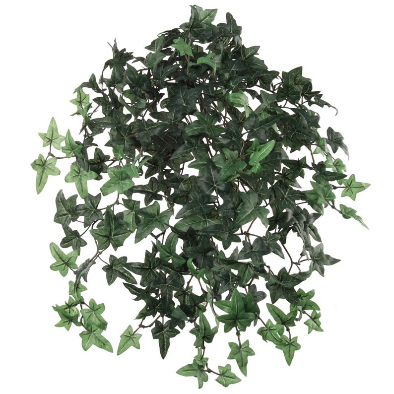 Artificial Silk Green Ivy Bush Lifelike Foliage with 274 Leaves 20