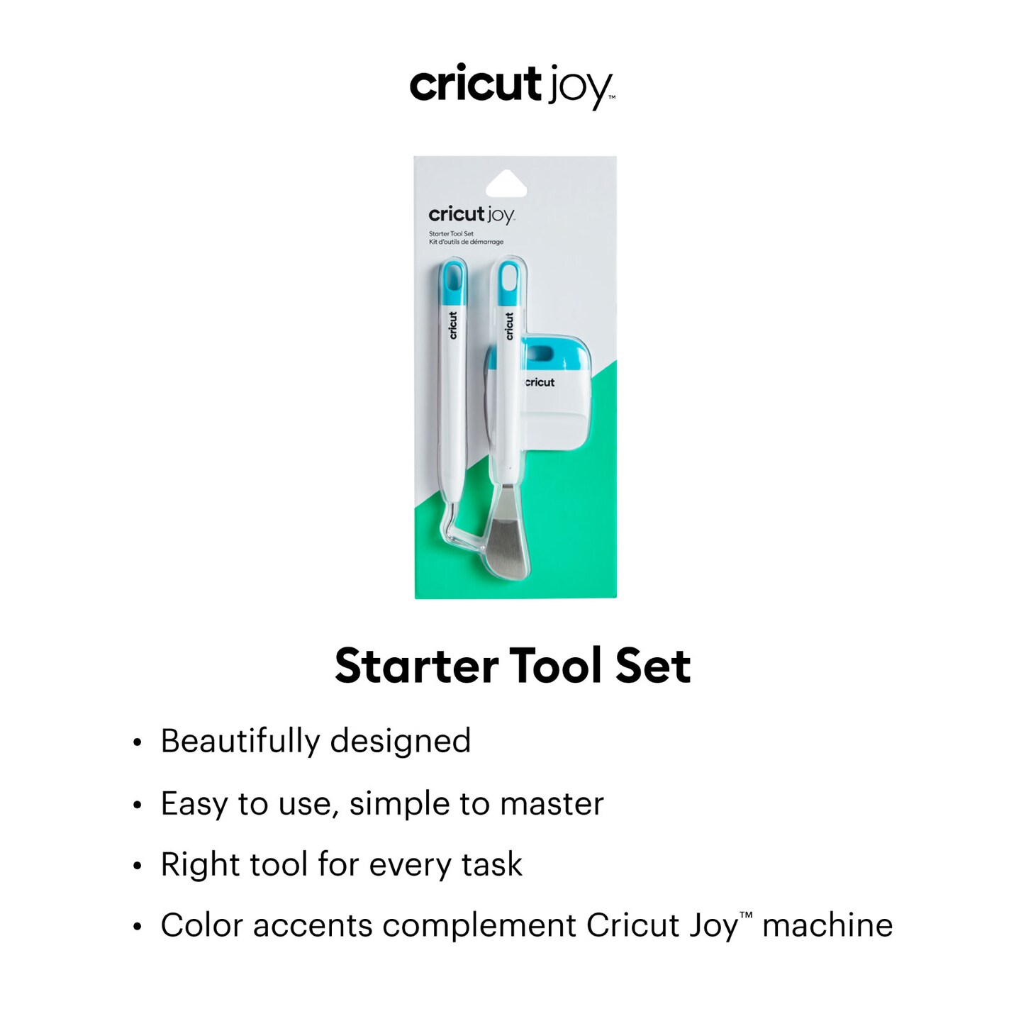 Cricut Joy Machine Rainbow Vinyl, Joy Starter Tool Set, and Transfer Tape  Bundle