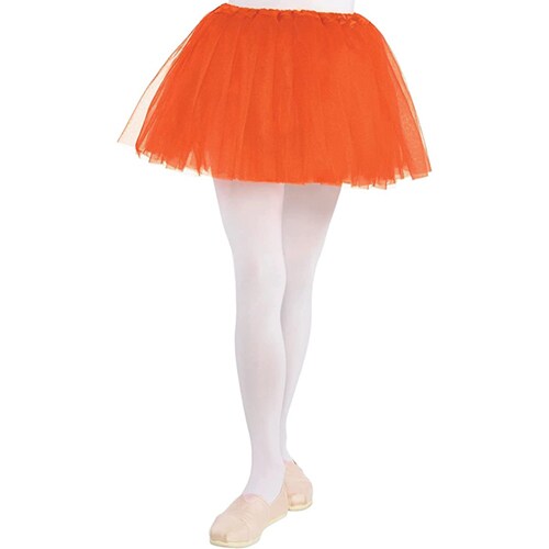 Child Tutu Skirt Orange