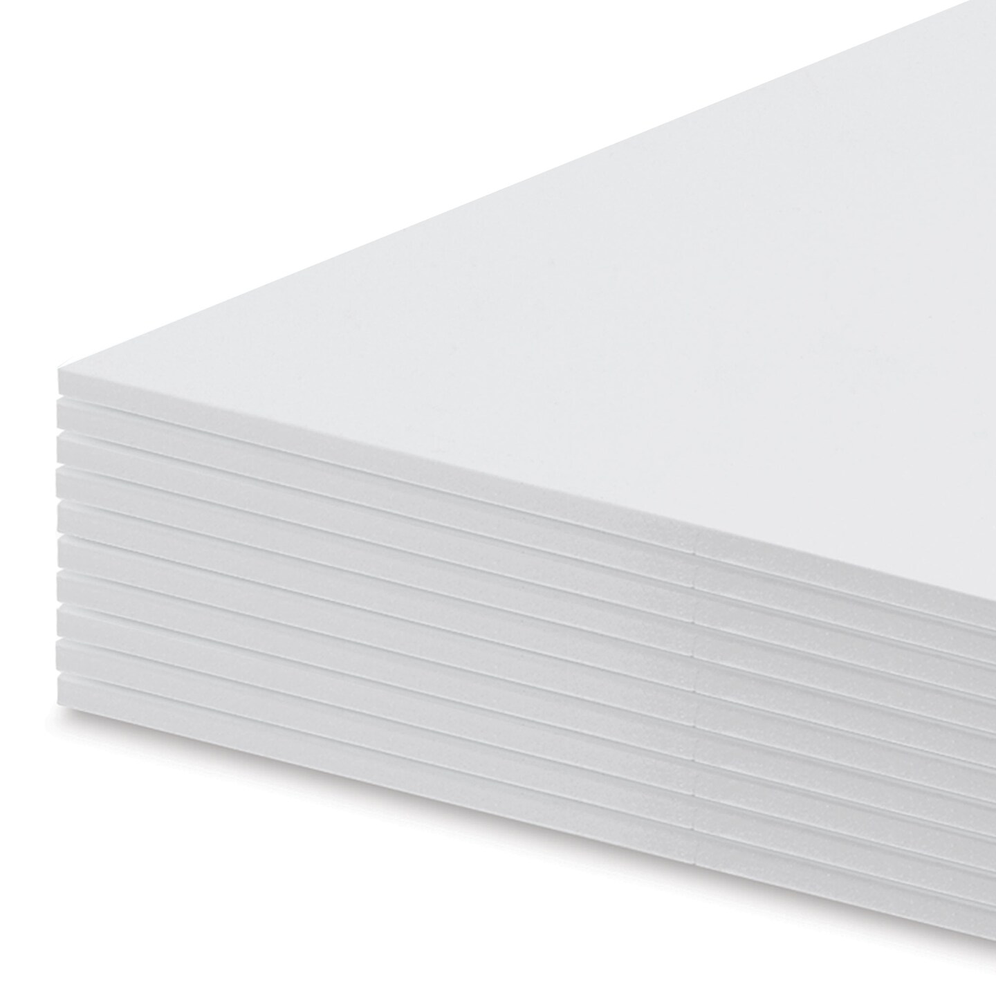 White Foam Board - 30&#x22; x 40&#x22; x 3/16&#x22;, Pkg of 10
