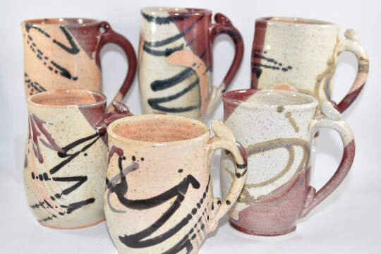 Extra Large Pottery Mugs