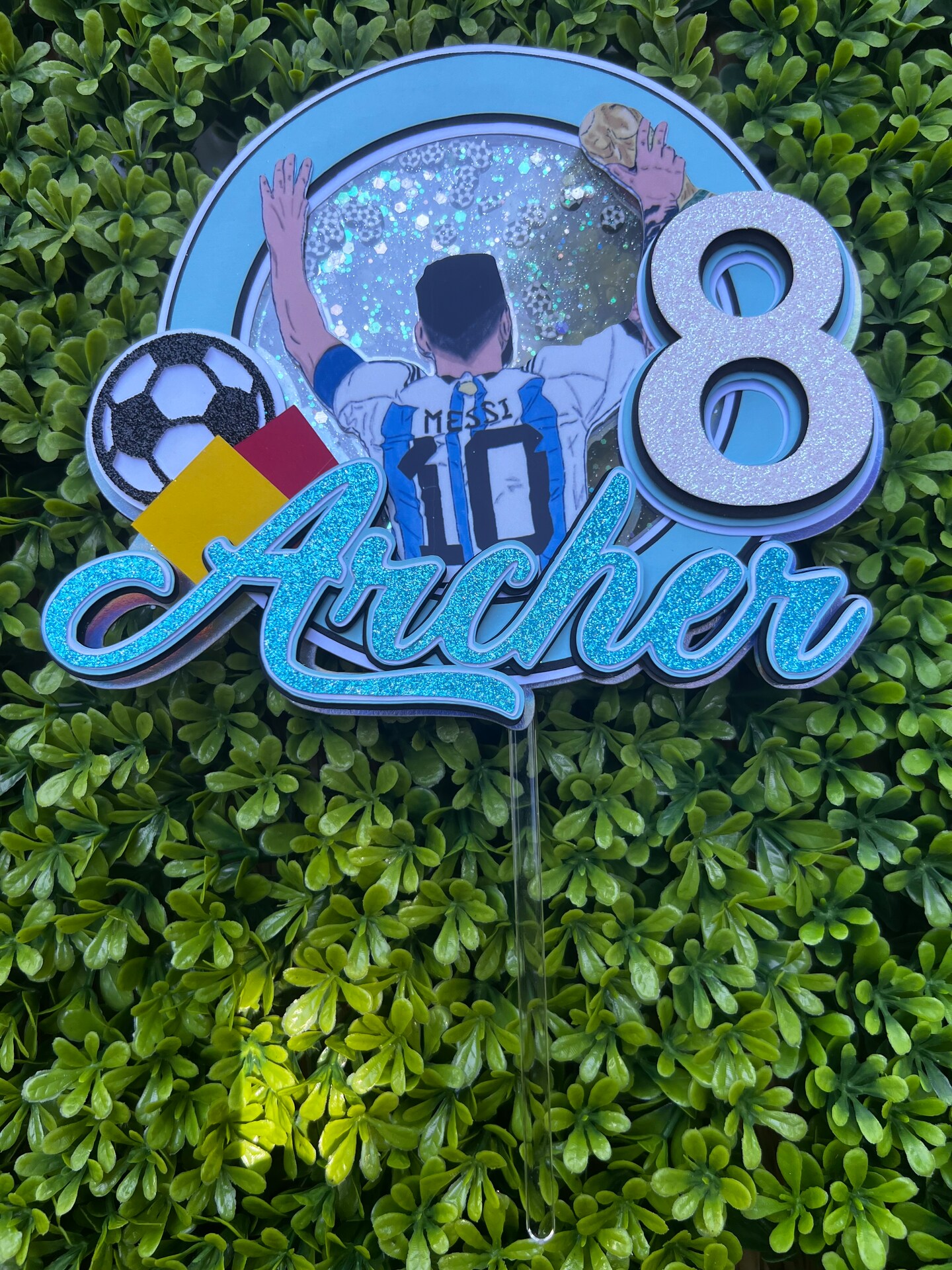 MESSI CAKE TOPPER - Payhip