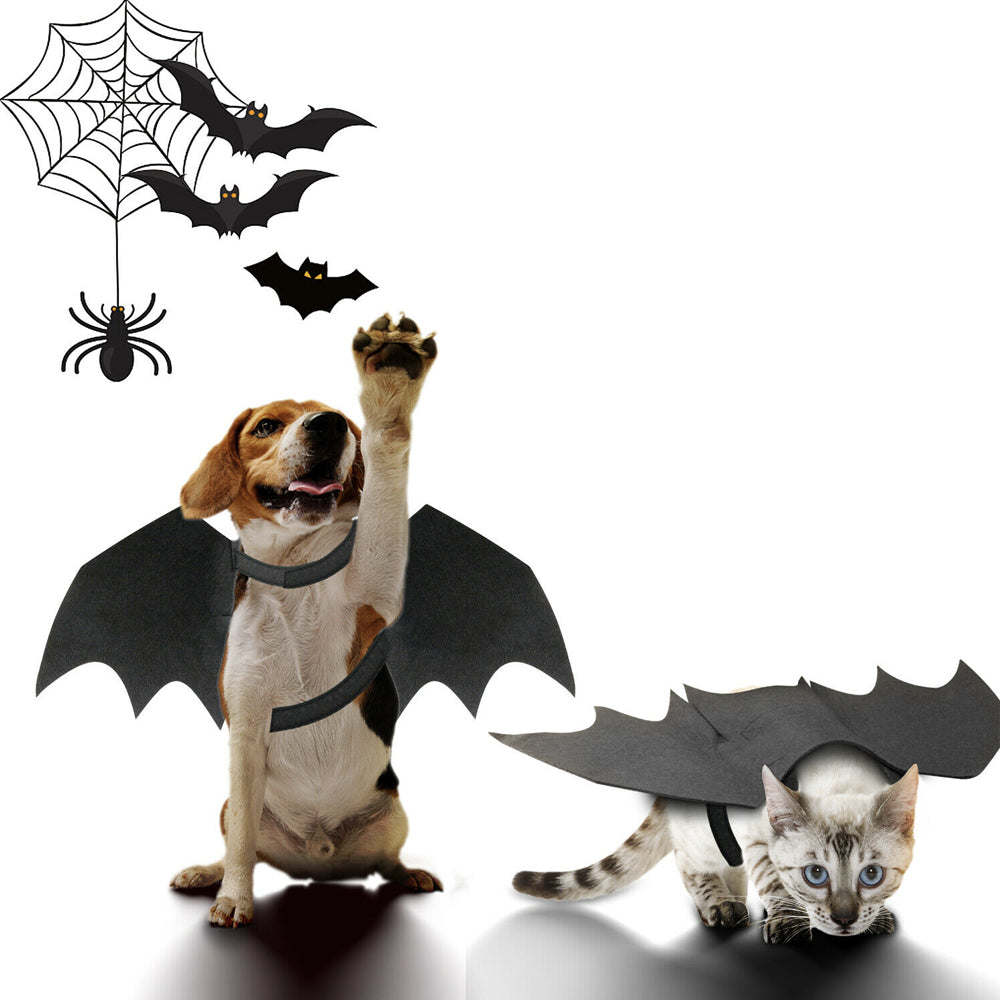 Halloween Pet Bat Wings Costume for Cats and Dogs