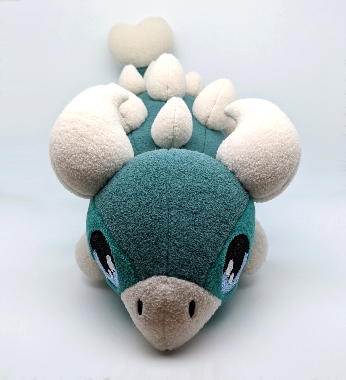 Ankylosaurus Plushie Aruba Blue Dinosaur Stuffie Green Teal Anky Plush Stuffed Animal product 3