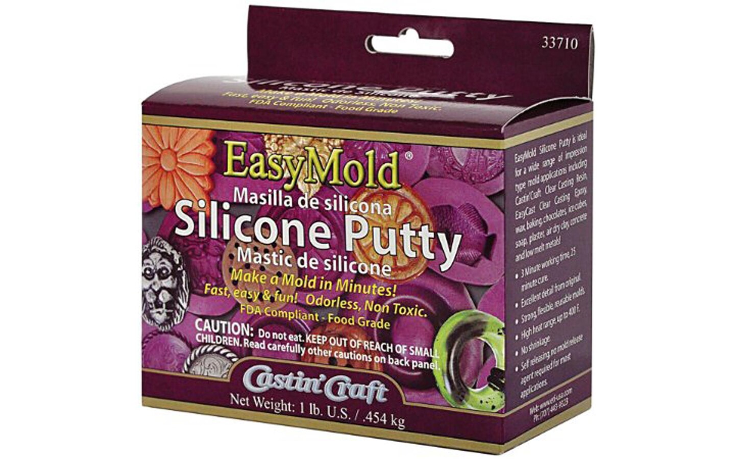Castin&#x27;craft Easymold Silicone Putty 16Oz