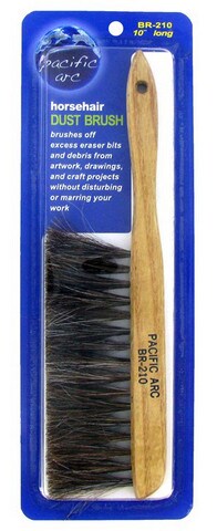DUSTING BRUSH 10-1/2 INCH HORSE HAIR