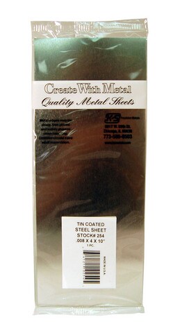 TIN SHEET METAL .008 - 4 X 10