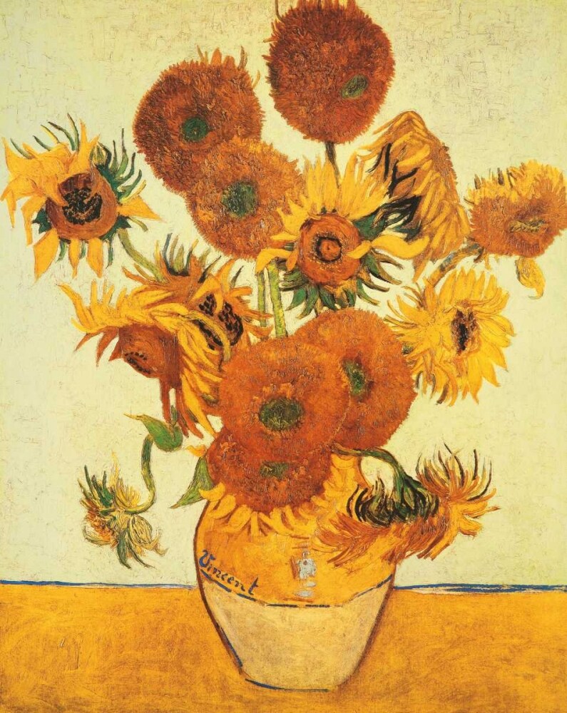 I girasoli Poster Print by Vincent Van Gogh # VVG188