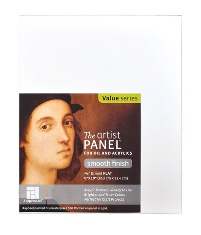 ARTIST PANEL PRIMED SMOOTH 1/8X8X10 Michaels