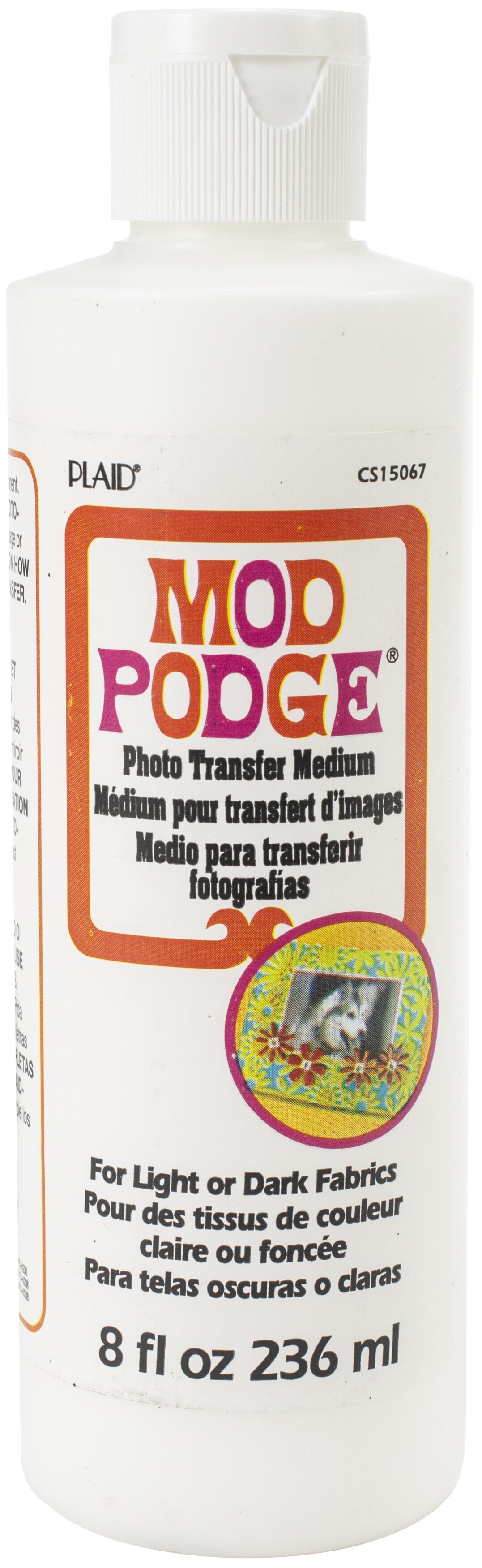 Plaid Mod Podge Photo Transfer Medium-8oz