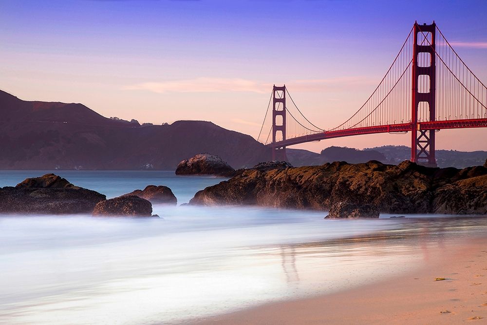 The Bridge Poster Print by Dora Artemiadi # A645D
